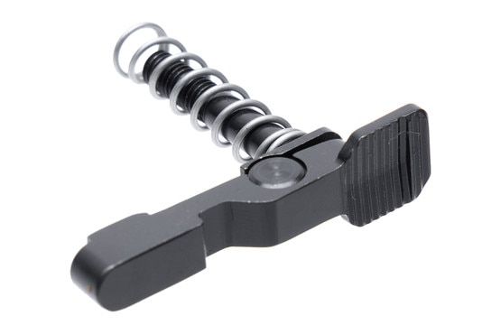 AR-15 ambidextrous magazine release.